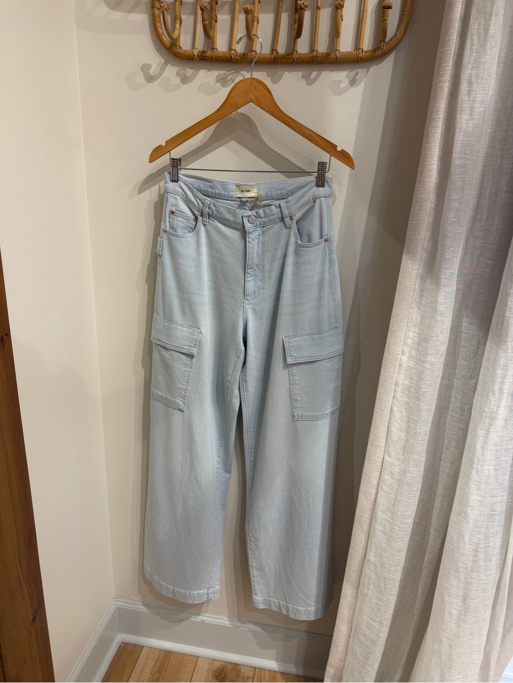DL1961 Zoie Cargo Wide-Leg